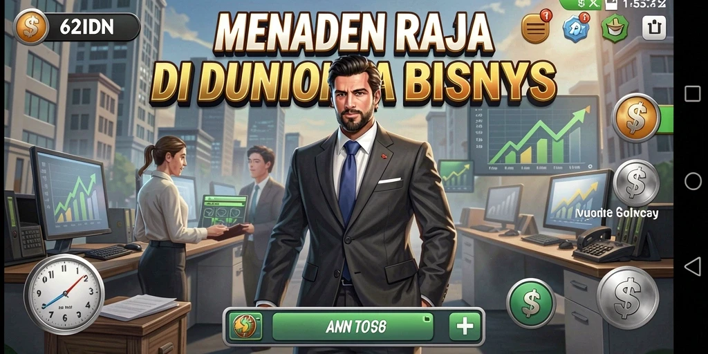 Tampilan gameplay Tycoon yang mendebarkan di 62IDN.