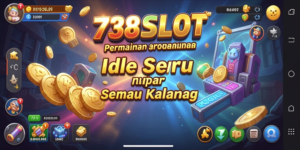 Tampilan gameplay 738SLOT dengan putaran slot yang mengasyikkan.