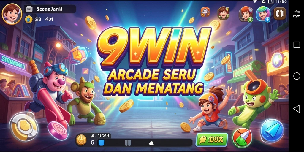 Tampilan seru dari gameplay 9WIN yang menantang.