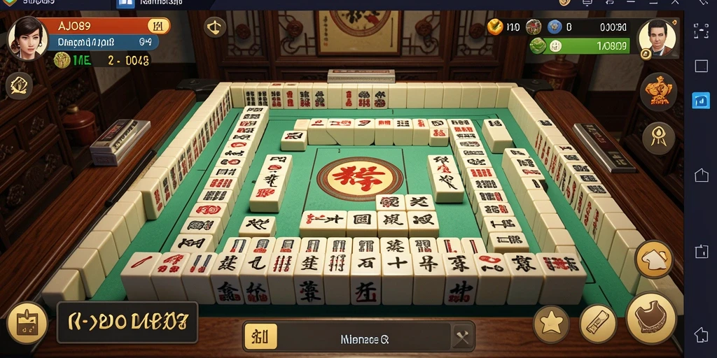 Gameplay seru AJO89 dengan desain Mahjong yang menarik.
