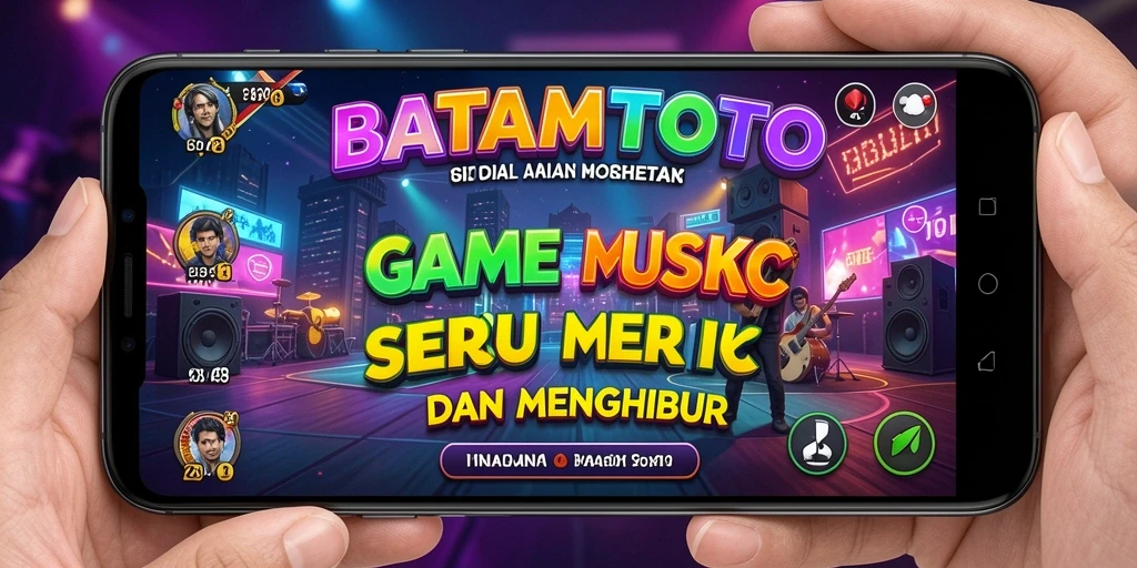 Gameplay BATAMTOTO yang seru dan penuh tantangan musik.