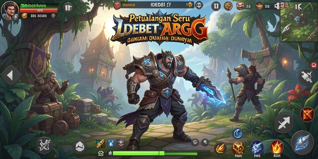 Tangkapan layar menunjukkan aksi mendebarkan dalam gameplay ARPG.