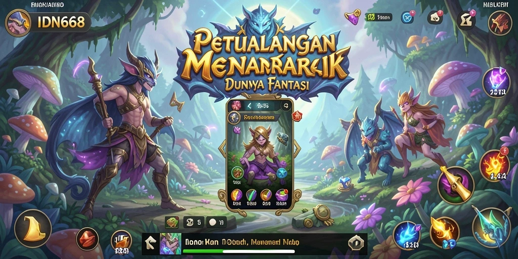 Screenshot IDN668 menampilkan momen seru saat menjelajahi dunia petualangan.