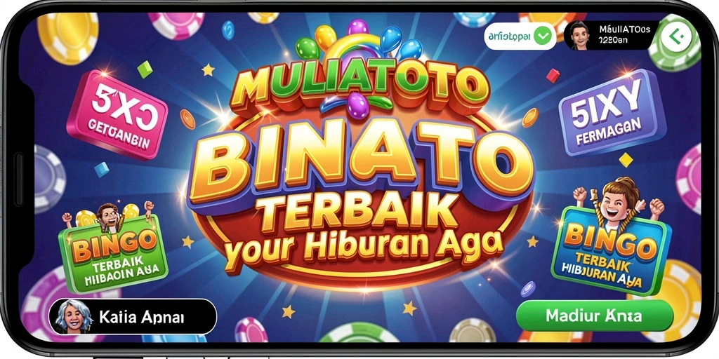 Screenshot gameplay MULIATOTO yang menampilkan keseruan bermain Bingo.