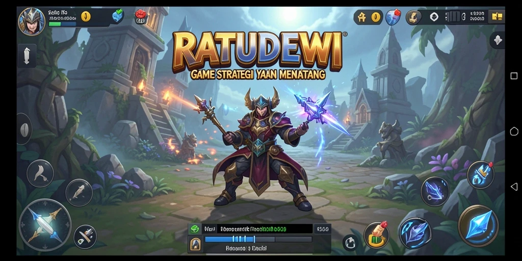 Tampilan gameplay <strong>RATUDEWI</strong> yang penuh strategi dan intrik.