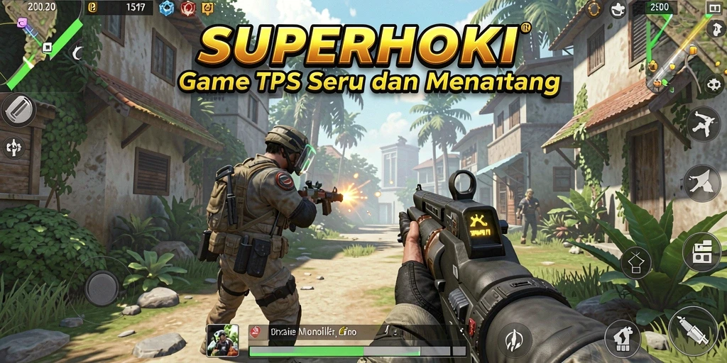 Gameplay seru dan grafis menawan di SUPERHOKI.
