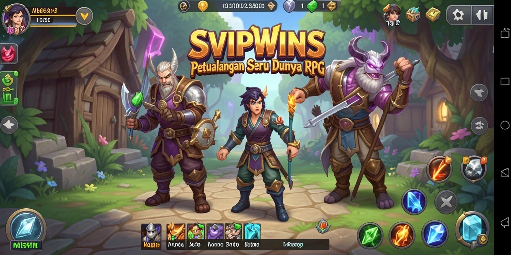 Gameplay RPG yang mengasyikkan di SVIPWINS.