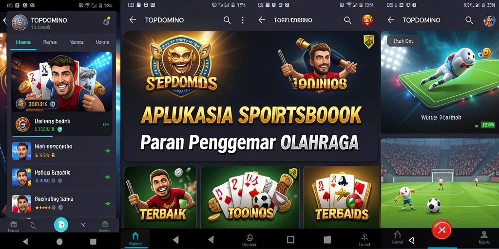 Screenshot gameplay TOPDOMINO yang menampilkan pengalaman taruhan olahraga.