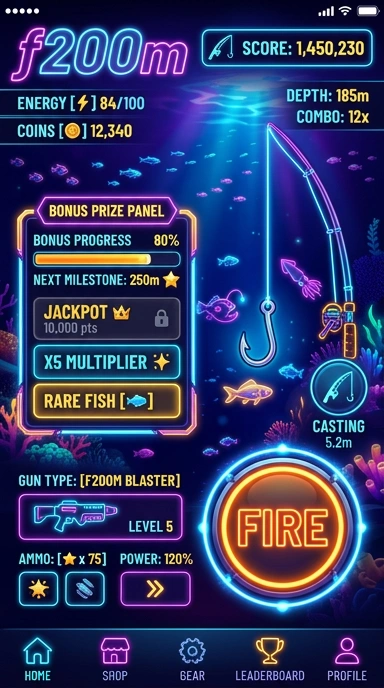 Screenshot aplikasi f200m menunjukkan berbagai pilihan aplikasi yang tersedia.